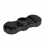 Wholesale Dual Aluminum Fidget Spinner Stress Reducer Toy for ADHD and Autism Adult, Child (Glossy Black)